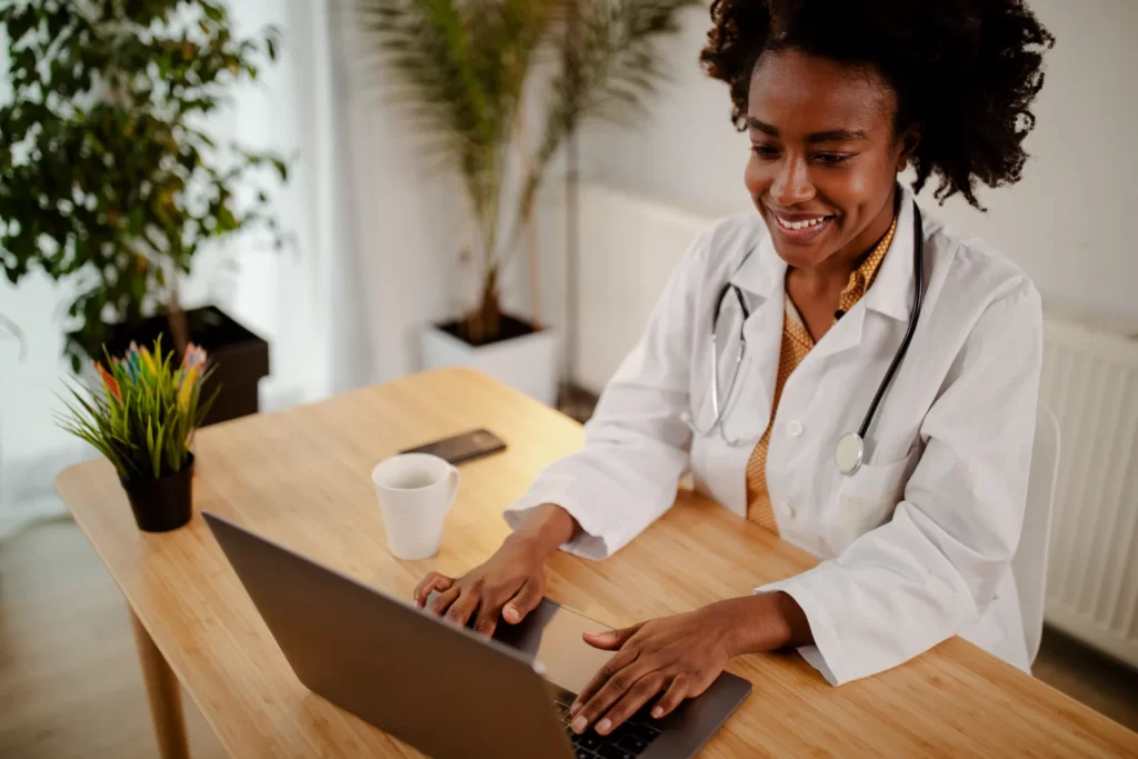african american doctor nurse practitioner assista utc
